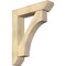 Ekena Millwork Westlake Slat Rough Sawn Bracket w/ Offset Brace, Douglas Fir, 8"W x 36"D x 44"H BKT0806X36X44WTL06RDF - alternate 1